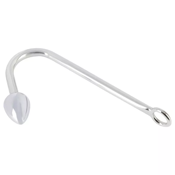 You2Toys - plug anale con gancio - alluminio argentato 179g