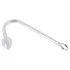 You2Toys - plug anale con gancio - alluminio argentato 179g