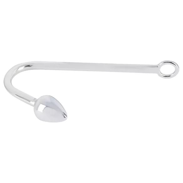 You2Toys - plug anale con gancio - alluminio argentato 179g