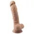 Silexd 7 - dildo con ventosa - realistico 17,5 cm - colore naturale