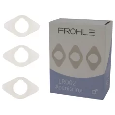   Fröhle LR002 - anello fallico medico set 3 pezzi - diametro 2,1 cm