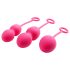 Svakom Nova - set 3 palline vaginali - silicone rosso