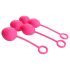 Svakom Nova - set 3 palline vaginali - silicone rosso