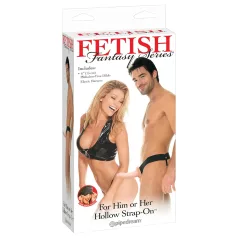   Fetish Strap-On 6 - strap-on con dildo cavo - colore naturale