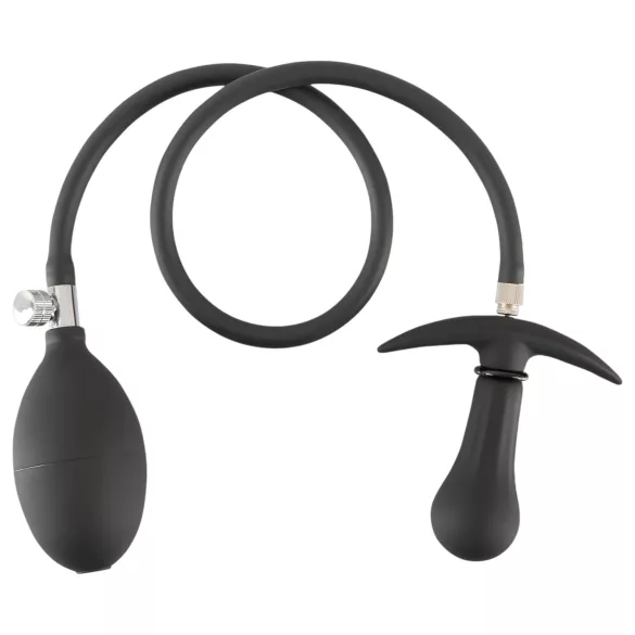 You2Toys - plug anale gonfiabile con palline - nero
