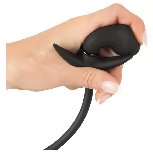 You2Toys - plug anale gonfiabile con palline - nero