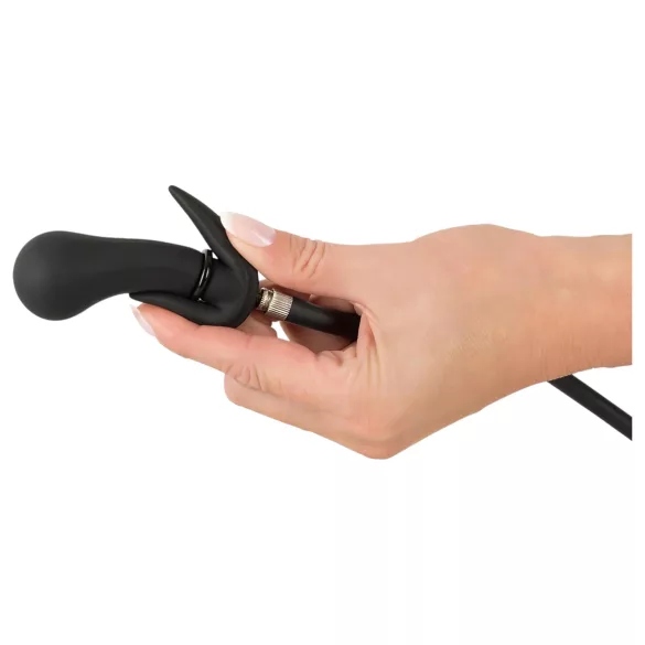 You2Toys - plug anale gonfiabile con palline - nero
