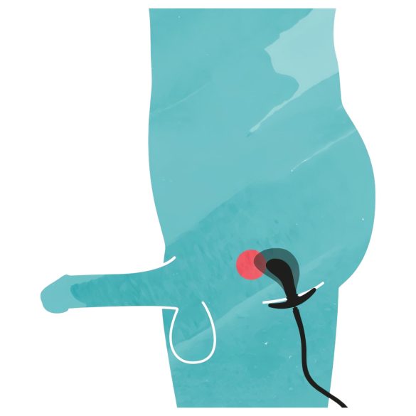 You2Toys - plug anale dilatatore gonfiabile - nero