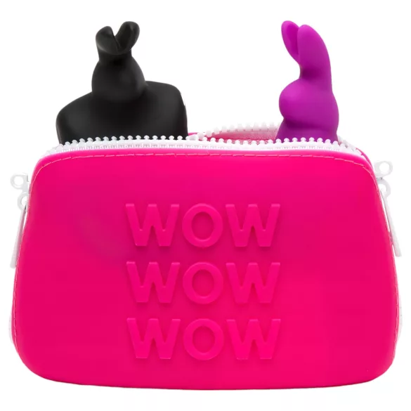 Happyrabbit - beauty case per sex toy (rosa) - piccolo