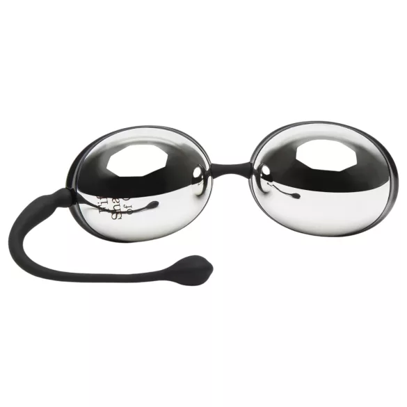 Fifty Shades of Grey - palline vaginali geisha - metallo argentato