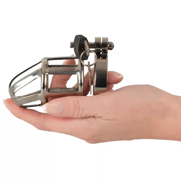 You2Toys - Gabbia di castità maschile - metallo con lucchetto