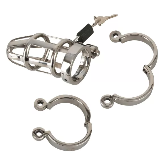You2Toys - Gabbia di castità maschile - metallo con lucchetto