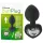 You2Toys - plug anale con pietra bianca - nero