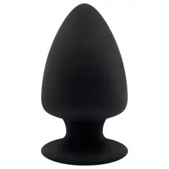 Silexd M - plug anale modellabile - 11 cm - nero
