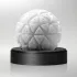 TENGA GEO - masturbatore maschile ondulato - silicone bianco Glacier