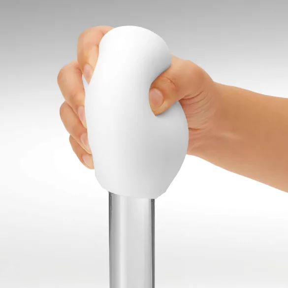 TENGA GEO - masturbatore maschile ondulato - silicone bianco Glacier