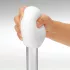 TENGA GEO - masturbatore maschile ondulato - silicone bianco Glacier