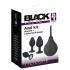 Black Velvets - set di plug anali (4 pezzi, nero)