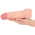 Nature Skin - masturbatore vaginale e guaina pene 2in1 - colore naturale
