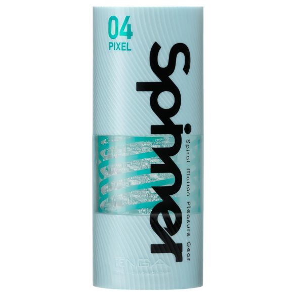 TENGA Spinner Pixel - masturbatore trasparente