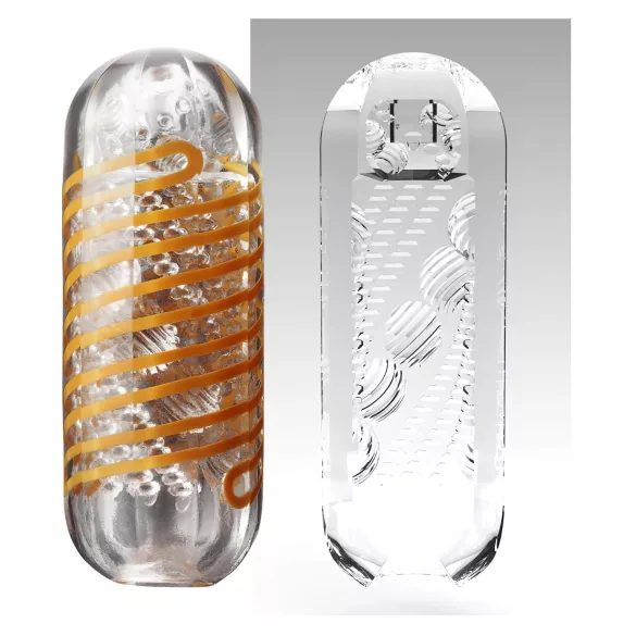 TENGA Spinner Beads - masturbatore uomo - effetto perle - trasparente
