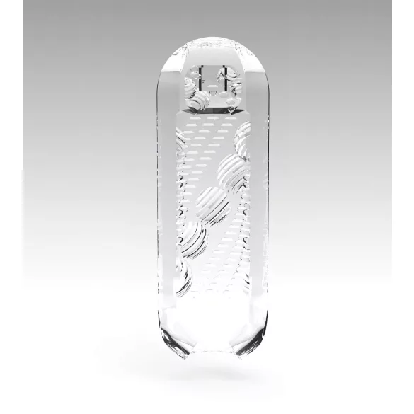 TENGA Spinner Beads - masturbatore uomo - effetto perle - trasparente