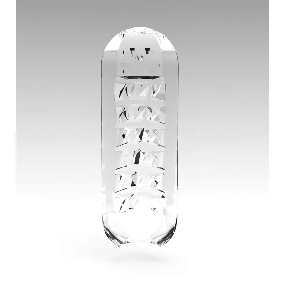 TENGA Spinner Brick - masturbatore maschile - trasparente