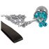 You2Toys - Set di Plug Anali con Guinzaglio (argento)