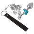 You2Toys - Set di Plug Anali con Guinzaglio (argento)
