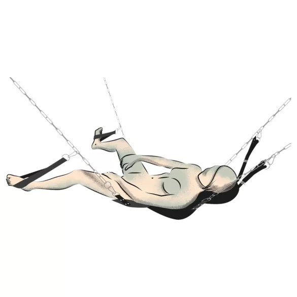 You2Toys - altalena erotica - resistente - nero