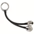You2Toys Heavy Gear - anello fallico con peso anale - silicone nero