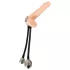 You2Toys Heavy Gear - anello fallico con peso anale - silicone nero
