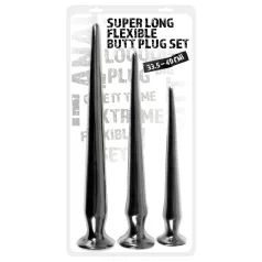 You2Toys - set di plug anali extra lunghi (3 pezzi, nero)