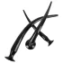 You2Toys - set plug anale extra lungo 3 pezzi - nero
