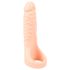 Realistixxx Double F - Dildo realistico con anello fallico (naturale)