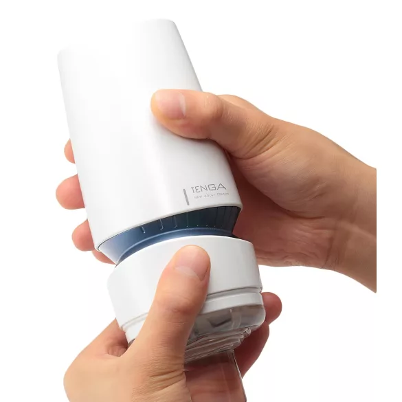 TENGA Aero - masturbatore bocca super aspirazione - bianco blu