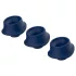Set di campane aspiranti di ricambio Womanizer L - blu (3 pz) - grande