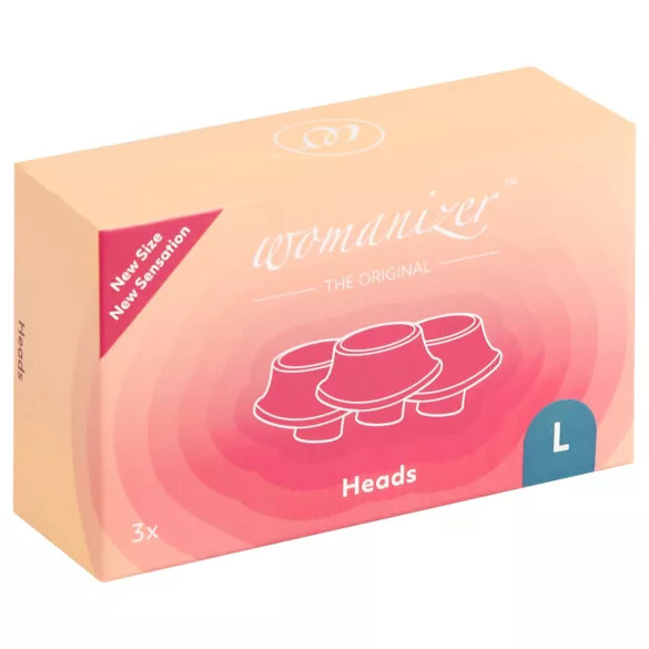 Set di campane aspiranti di ricambio Womanizer L - blu (3 pz) - grande