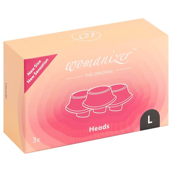 Womanizer L - set coppe aspiranti di ricambio - nero - grande (3 pezzi)