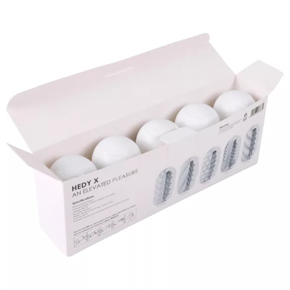 Svakom Hedy X Mixed - set di masturbatori a forma di uovo - 5 pezzi