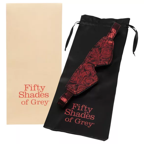 Fifty Shades of Grey - mascherina occhi - nero rosso