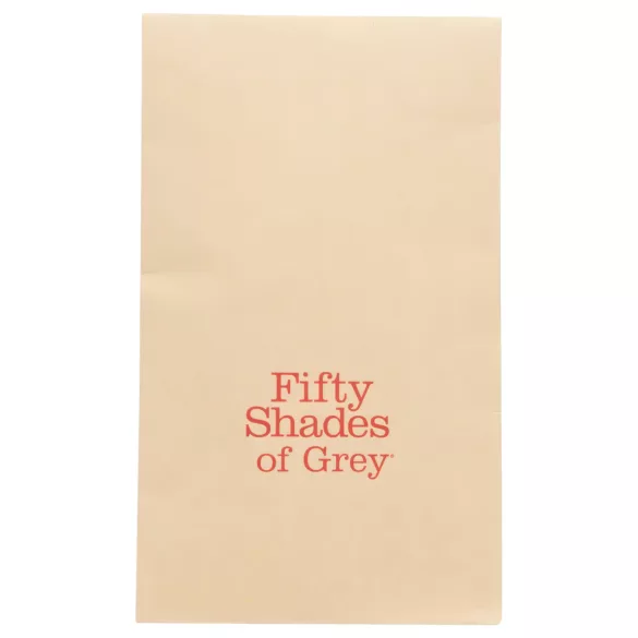 Fifty Shades of Grey - collare con pinze per capezzoli - nero/rosso