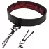 Fifty Shades of Grey - collare con pinze per capezzoli - nero/rosso