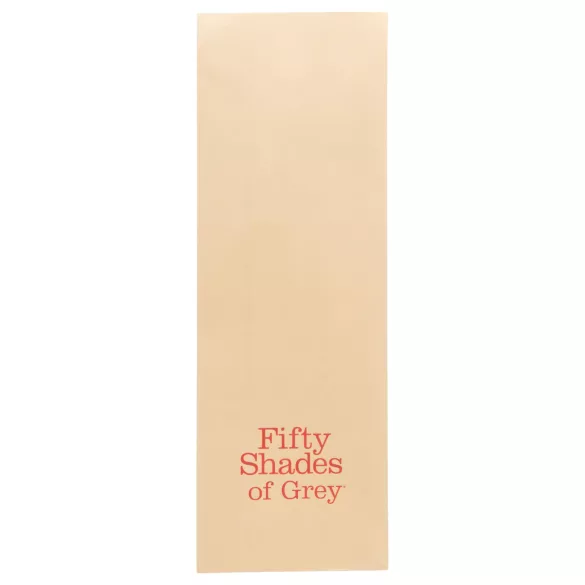 Fifty Shades of Grey - manette per caviglie - pelle nera e rossa
