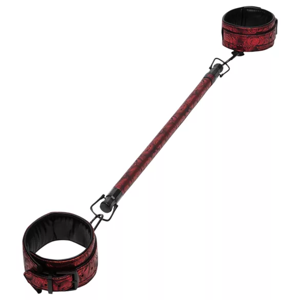 Fifty Shades of Grey - barra divaricatrice regolabile - nero rosso