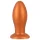ANOS - plug anale grande - silicone arancione