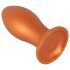 ANOS - plug anale grande - silicone arancione