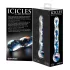 Icicles No. 08 - dildo doppia punta ondulato - vetro trasparente blu