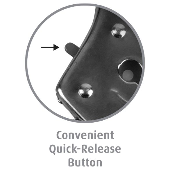 Fetish Fantasy - manette in metallo - argento