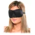 Fetish Deluxe Fantasy - maschera occhi larga e morbida - nero